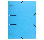 Carpetas con gomas 3 solapas Punchy® + 375 g/m2 - Colores surtidos