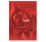 Cahier brochure rembordée rigide 7000 A4 288 pages grands carreaux 70 g - Assortis