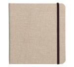 Goldline Voyage carnet toilé 32F 20x20cm 180g - Naturel