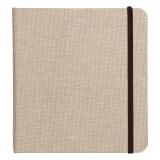 Goldline Voyage carnet toilé 32F 20x20cm 180g - Naturel