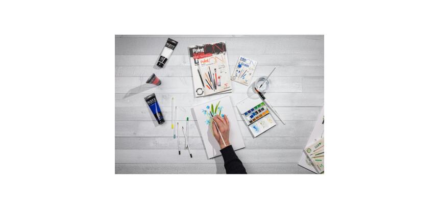 PaintON Recyclé paquet 15F 50x65cm 250g - extra blanc