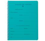 Textes reliure intégrale 8000 POLYPRO 17x22 cm 124 pages grands carreaux 90 g - Assortis