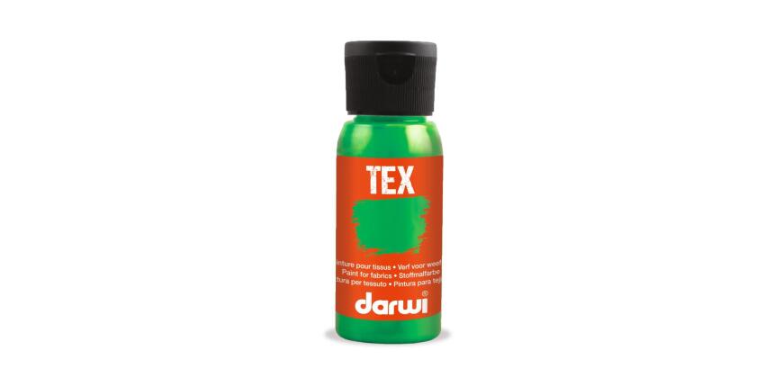 DARWI Flacon de 50 ml de Peinture Textile Opaque - Kaki