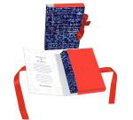 Le Mur des Je t'aime, Correspondentieset 15,5x10 cm met 10 dubbele kaarten 8,25x12,8 cm en 10 enveloppen Pollen 9x14 cm Koraalrood