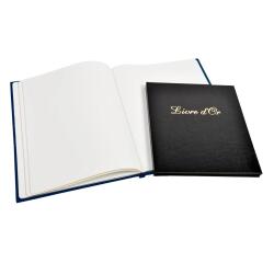 Libro de oro Exacompta Balacron con titulo - 19x21cm vertical