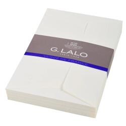 25 enveloppes C6 (114x162mm) Vergé doublées adhésives