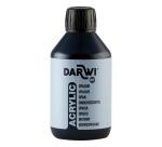 Darwi Flacon de 250 ml de Peinture Acrylique Universelle Opaque - Noir
