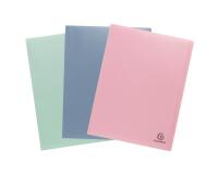 Document protector Autentik Exacompta polypropylene A4 40 pockets - 80 assorted colored views