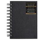 Goldline carnet spiralé 64F A6 140g F - Ivoire