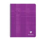 Cahier reliure intégrale 17x22 cm 224 pages petits carreaux - Assortis