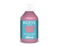 Darwi Flacon de 250 ml de Peinture Acrylique Universelle Nacrée - Rose