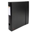 Classeur à levier Exafile Dos 60mm polypropylène Exactive - A4. - Noir