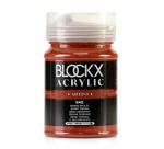Peinture acrylique fine pot 500ml - Sienne brûlée