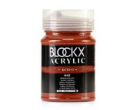 Peinture acrylique fine pot 500ml - Sienne brûlée