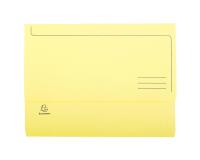 Pk 10 Doc Wallets Super 3cm A4 Blue