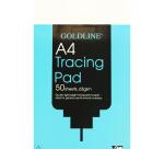 Goldline Calque bloc collé 50F A4 63g
