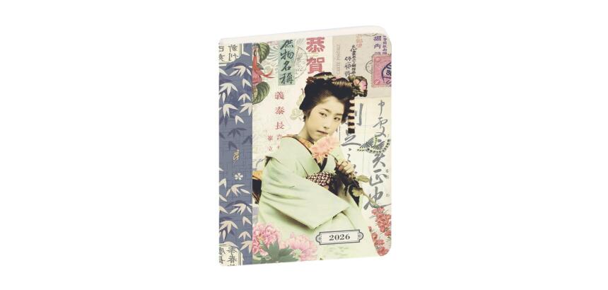 Agenda de poche La Semaine Planifiée 13 Gwenaëlle Trolez 9 x 13 cm Semainier Janvier à décembre 2026 - Visuel