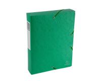 Boite de classement Exabox Dos 60mm Carte lustrée Scotten - A4 - Vert