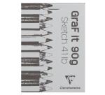 GraF'it bloc agrafé 80F A5 90g - Aléatoire