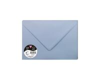 Sachet de 5 enveloppes Pollen C5 162x229 120g/m2 - Bleu lavande