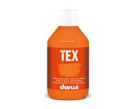 DARWI Flacon de 250 ml de Peinture Textile Opaque - Orange
