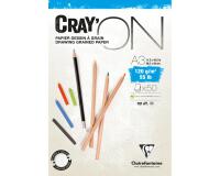 Cray'ON bloc collé 50F A3 120g