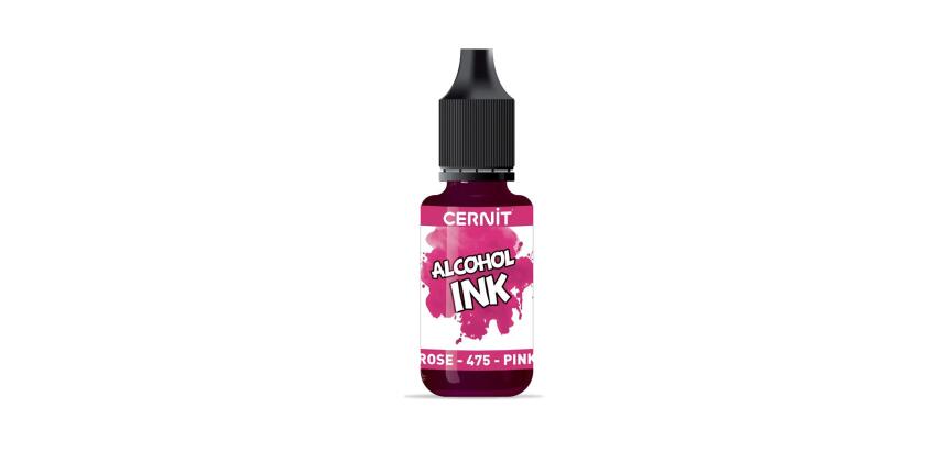Cernit encre à l'alcool 20 ml Rose - Rose