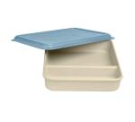 Boîte repas réutilisable, bio sourcée avec couvercle - Beige