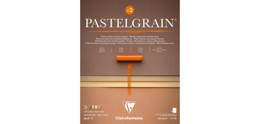PastelGrain bloc collé n°2 12F 24x30cm 360g
