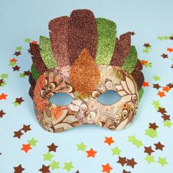 CARTON PAILLETÉ, Sachet de 10 feuilles 230g/m2 au format 21x29,7cm - Assortiment