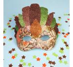 CARTON PAILLETÉ, Sachet de 10 feuilles 230g/m2 au format 21x29,7cm - Assortiment