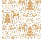 Kraft 70g,Tiny 50x0,35m Dalécarlie blanc - Blanc