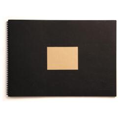 Kraft album spiralé 60F A3 90g - Noir
