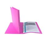 Carpetas cartulina lustrada flexible con anillas para archivar A4 - 2 anillas en O 15 mm