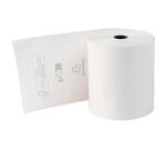 Rotolo per registratore di cassa 80x70mm - 72mt - 1 rotolo termico da 48g - Bianco