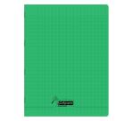 Cahier piqué 8000 POLYPRO Déficients visuels 24x32 cm 96 pages grands carreaux 2, 5mm agrandi 10/10 90 g - Assortis