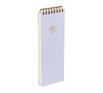 Inspire, Liste, Bloc reliure intégrale en-tête 7,5x21 cm, 80 feuilles, imprimé, ass.