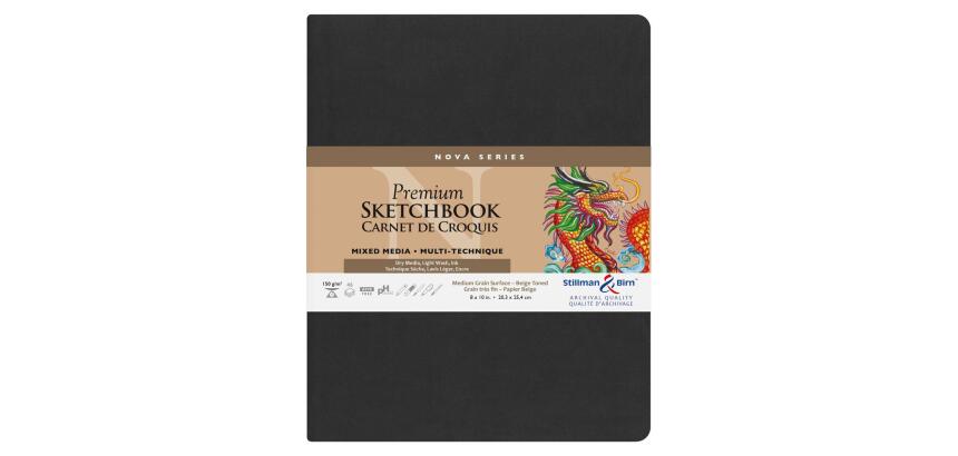 Nova Series carnet souple 50F 20,3x25,3cm 150g - Beige