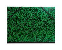 Cartella portadisegni Annonay con elastici angolari 26x33 cm - Per formati A4 e 24x32 cm - Verde