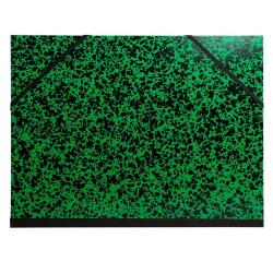 Cartella portadisegni Annonay con elastici angolari 26x33 cm - Per formati A4 e 24x32 cm - Verde