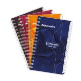 Répertoire reliure intégrale 7000 9x14 cm 180 pages petits carreaux 70 g - Assortis