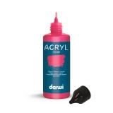 Darwi Flacon de 80 ml de Peinture Acrylique Universelle Opaque - Magenta