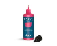 Darwi Flacon de 80 ml de Peinture Acrylique Universelle Opaque - Magenta