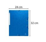 Chemises à élastiques carte lustrée 3 rabats monobloc
