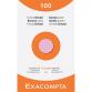 Pk 100 Exa Record Cards 125x200 5/5 Ast - Assorted colours
