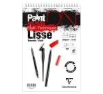 PaintON Lisse bloc spiralé 15F A4+ 250g