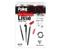 PaintON Lisse bloc spiralé 15F A4+ 250g