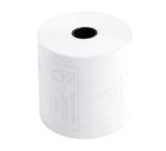 Bobine pour tickets de caisse et carte bancaire 57x60mm - 44m - 1 pli thermique 55g/m2 - Blanc