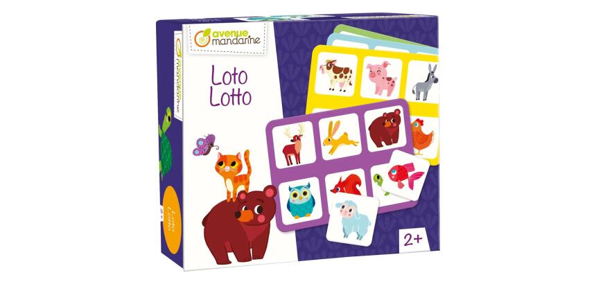 Loto, Animaux Familiers - Multicolore