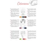 ODELIA, Bloc de coloriage multi-techniques de 20 feuilles A4 250g, Les femmes